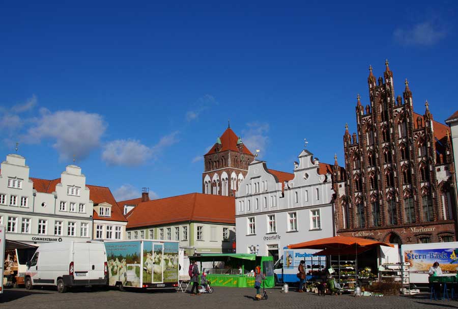 Marktplatz in Greifswald