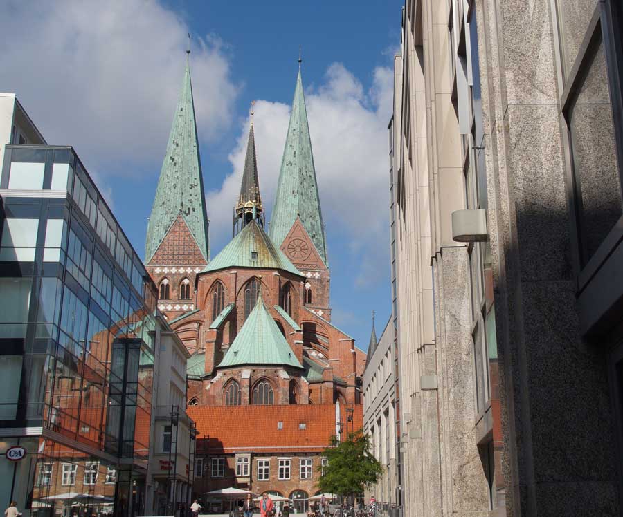 Die St. Marienkirche in Lübeck