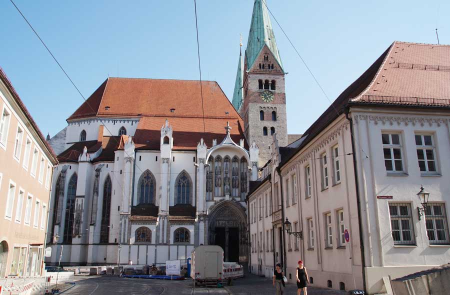 Augsburger Dom Sehenswürdigkeiten in Augsburg - der Dom