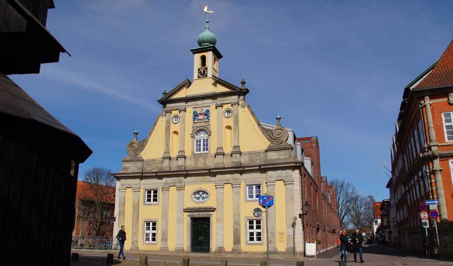 Altes Kaufhaus in der Altstadt von Lüneburg