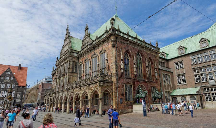 Rathaus in Bremen Unesco Weltkulturerbe in Deutschland
