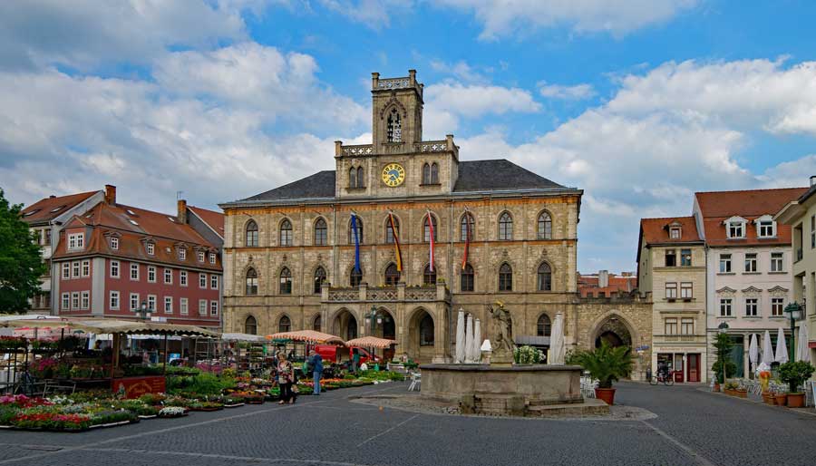 Altstadt von Weimar - Rathaus