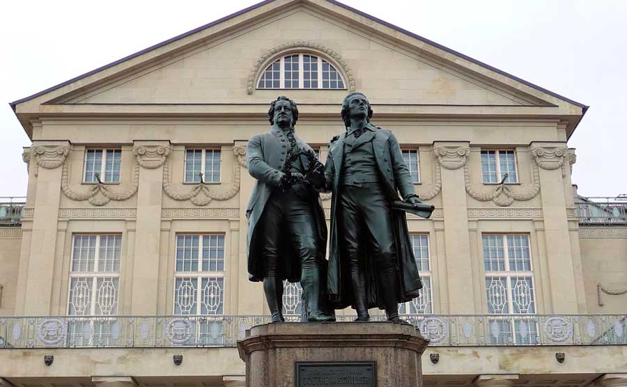 Goethe und Schiller Denkmal