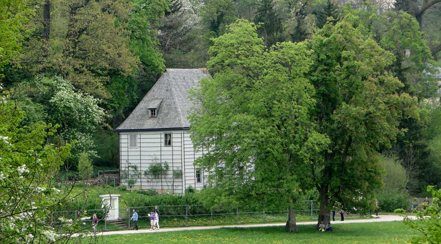 Goethes Gartenhaus in Weimar