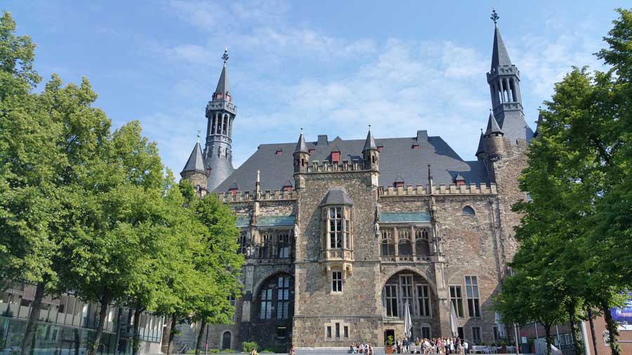 Rathaus in aachen Sehenswürdigkeiten in Aachen das Rathaus