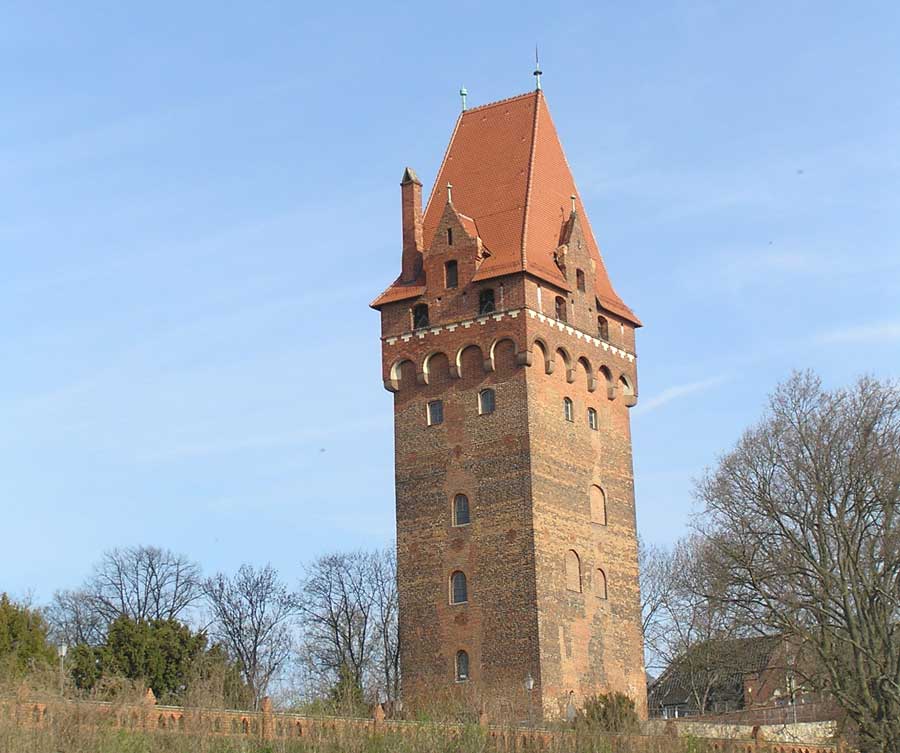 Sehenswürdigkeiten in Tangermünde - Kapitelturm auf der Burg