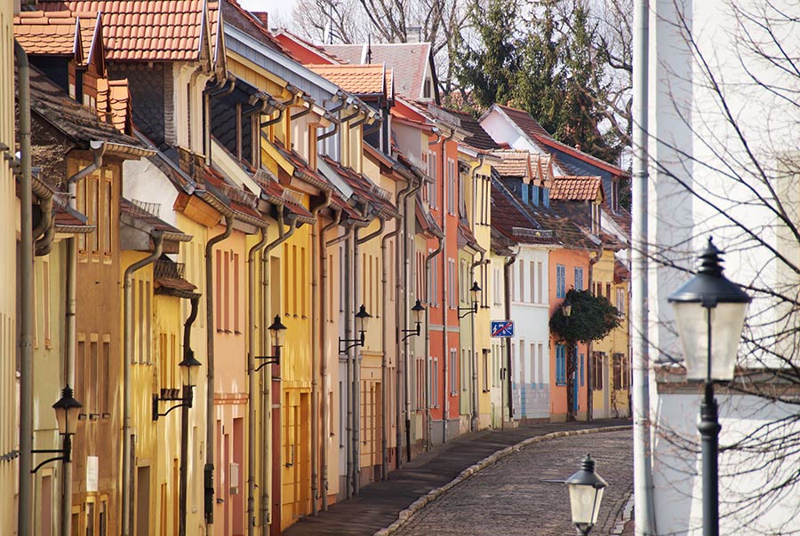 Altstadtstraße in Naumburg