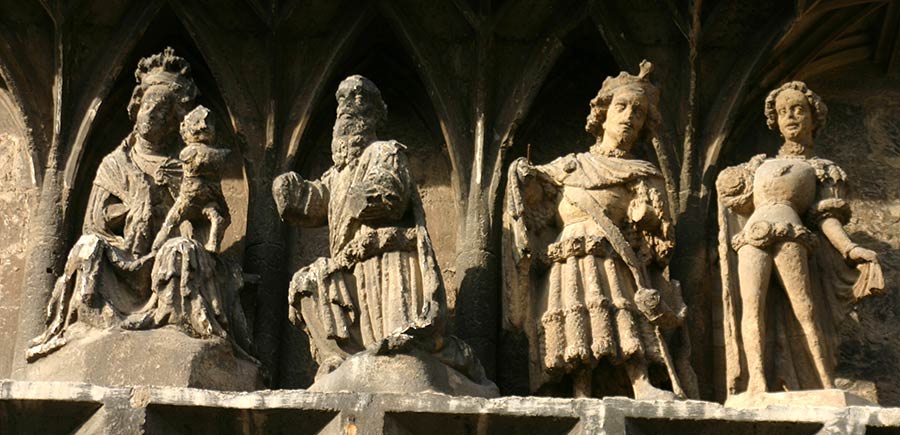 Detail im Dom zu Naumburg