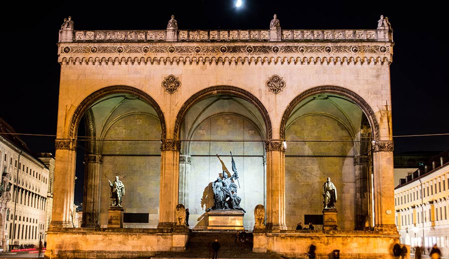 Sehenswürdigkeiten in München Feldherrnhalle