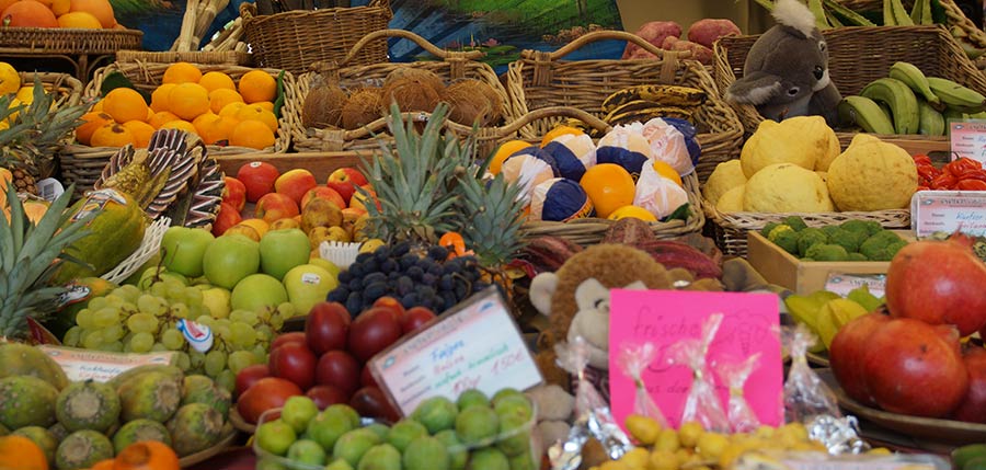 Sehenswürdigkeit Münchens Viktualienmarkt Sehenswürdigkeiten in München - Viktualienmarkt