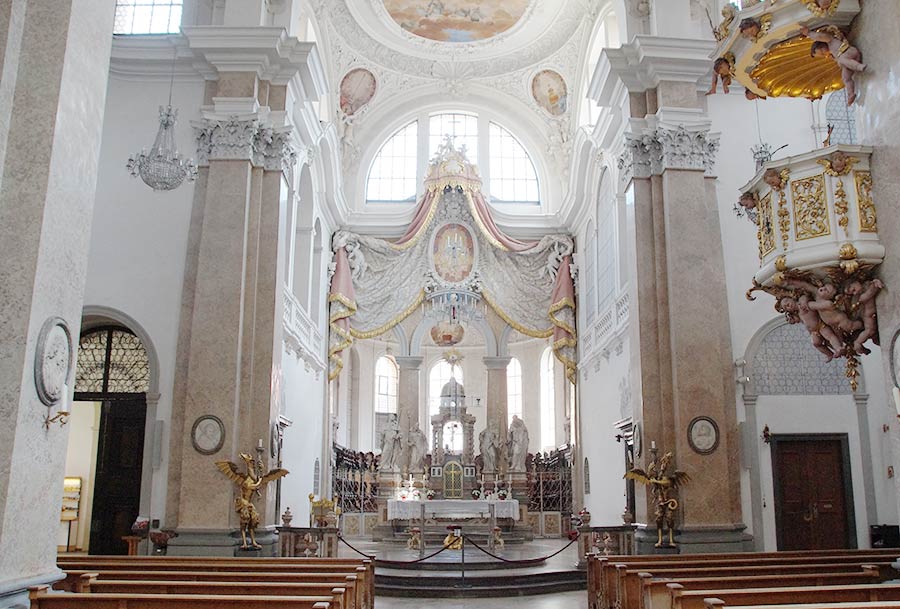 St. Mang in der Altstadt von Füssen