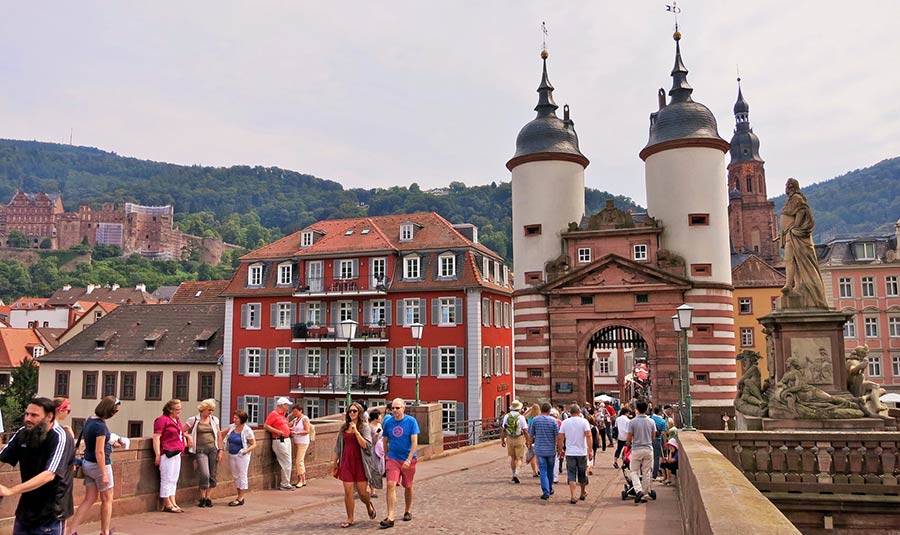 Brückentor in Heidelberg