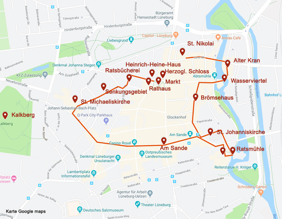 Die Altstadt von Lüneburg - Reichtum durch Salz - das weiße Gold