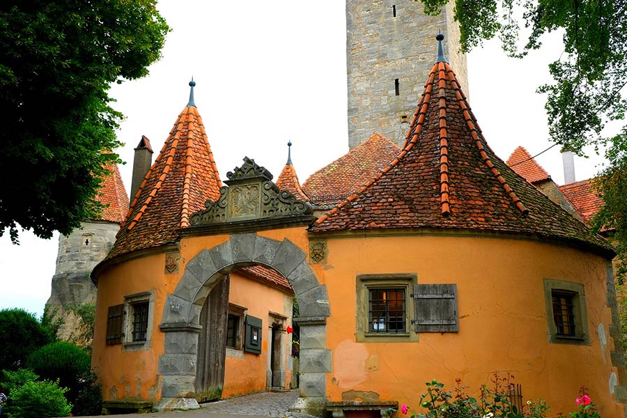 Sehenswürdigkeiten in Rothenburg ob der Tauber - Burgtor