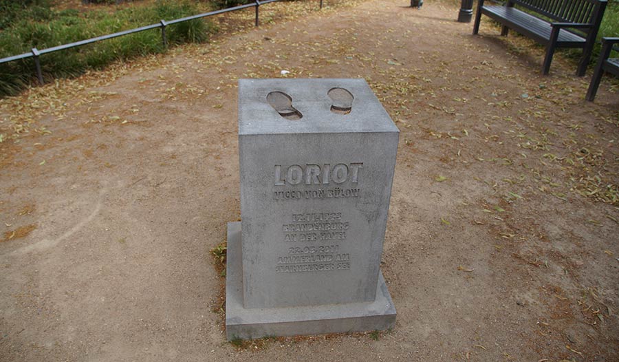 Loriot in Altstadt von Brandenburg