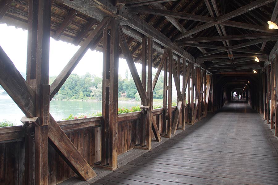 Sehenswürdigkeiten in Bad Säckingen - Alte Rheinbrücke