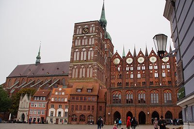 Stralsund als eine der schönsten Städte in Mecklenburg-Vorpommern