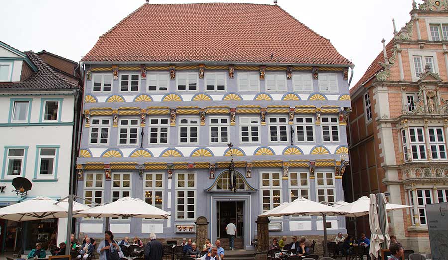 Weserrenaissance in der Altstadt von Hameln