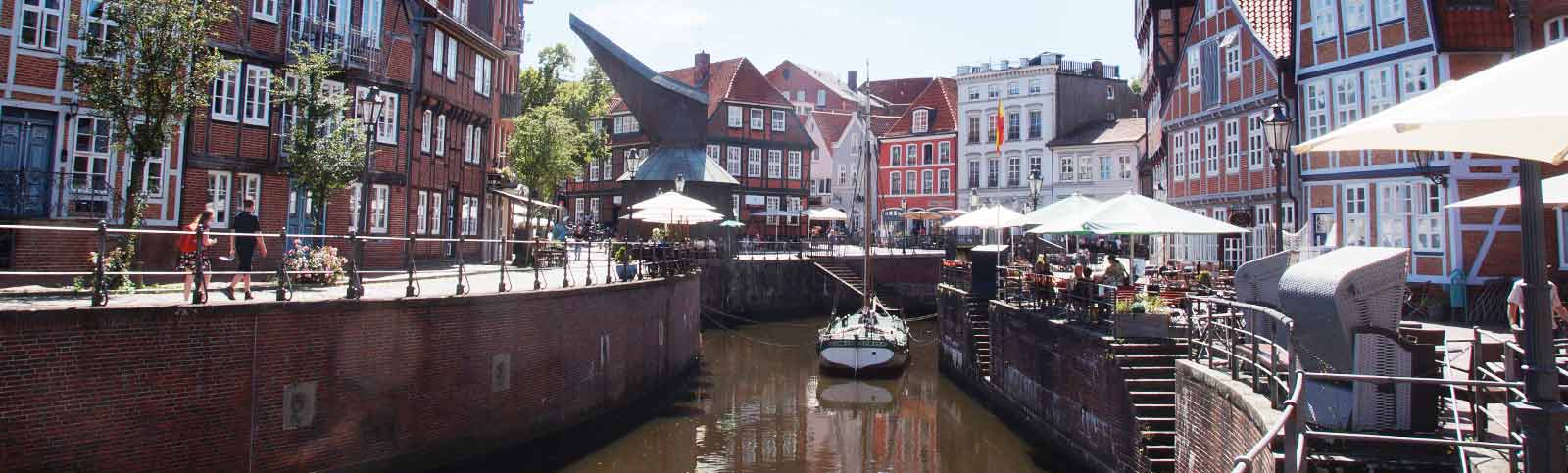 sehenswürdigkeiten stade rundgang hansehafen